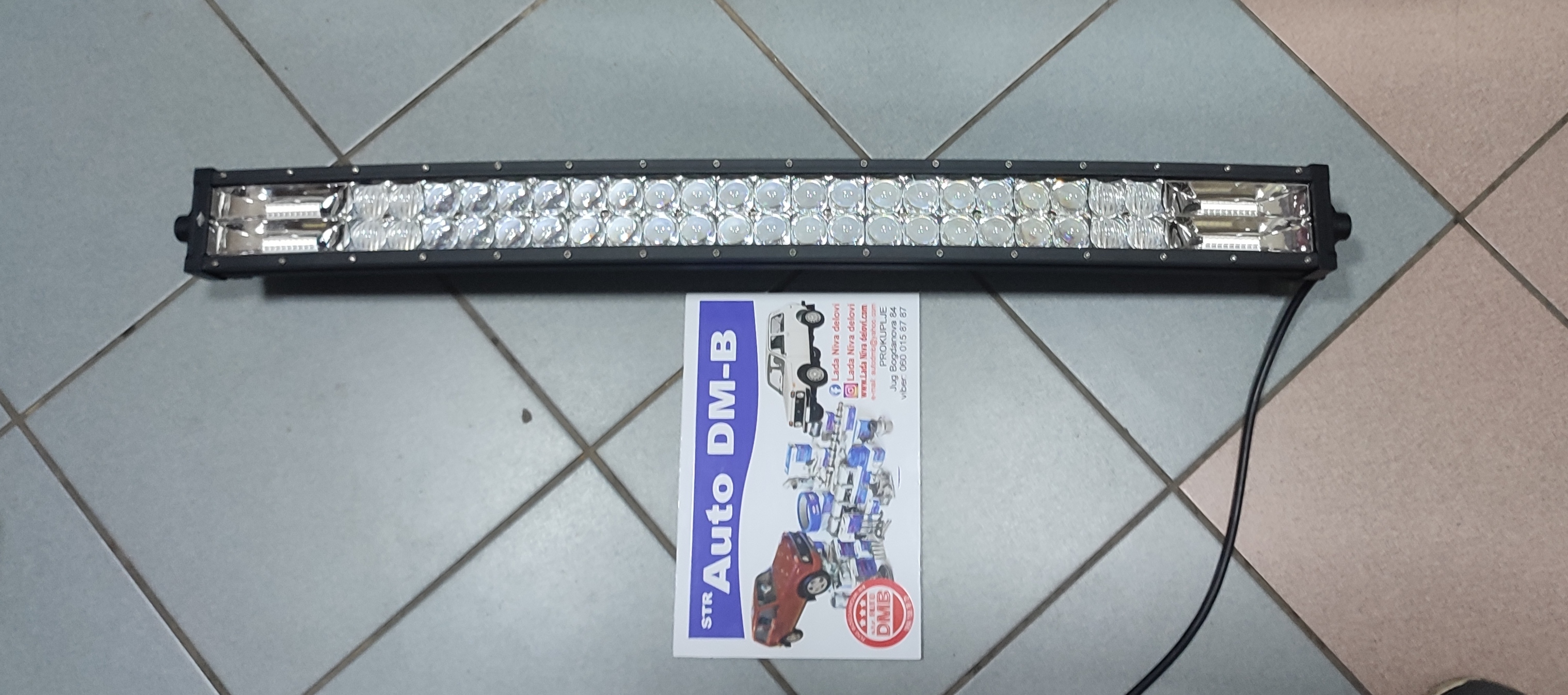 LED BAR 80CM DUPLI ZAKRIVLJENI 400W