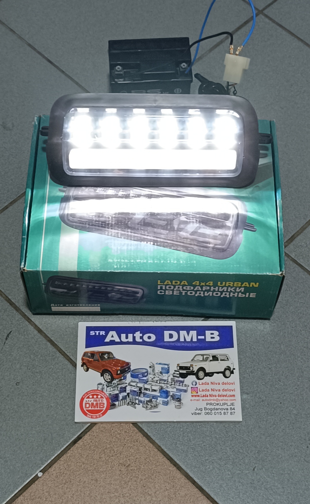 LED MIGAVCI LADA NIVA  PRAVOOUGAONIK