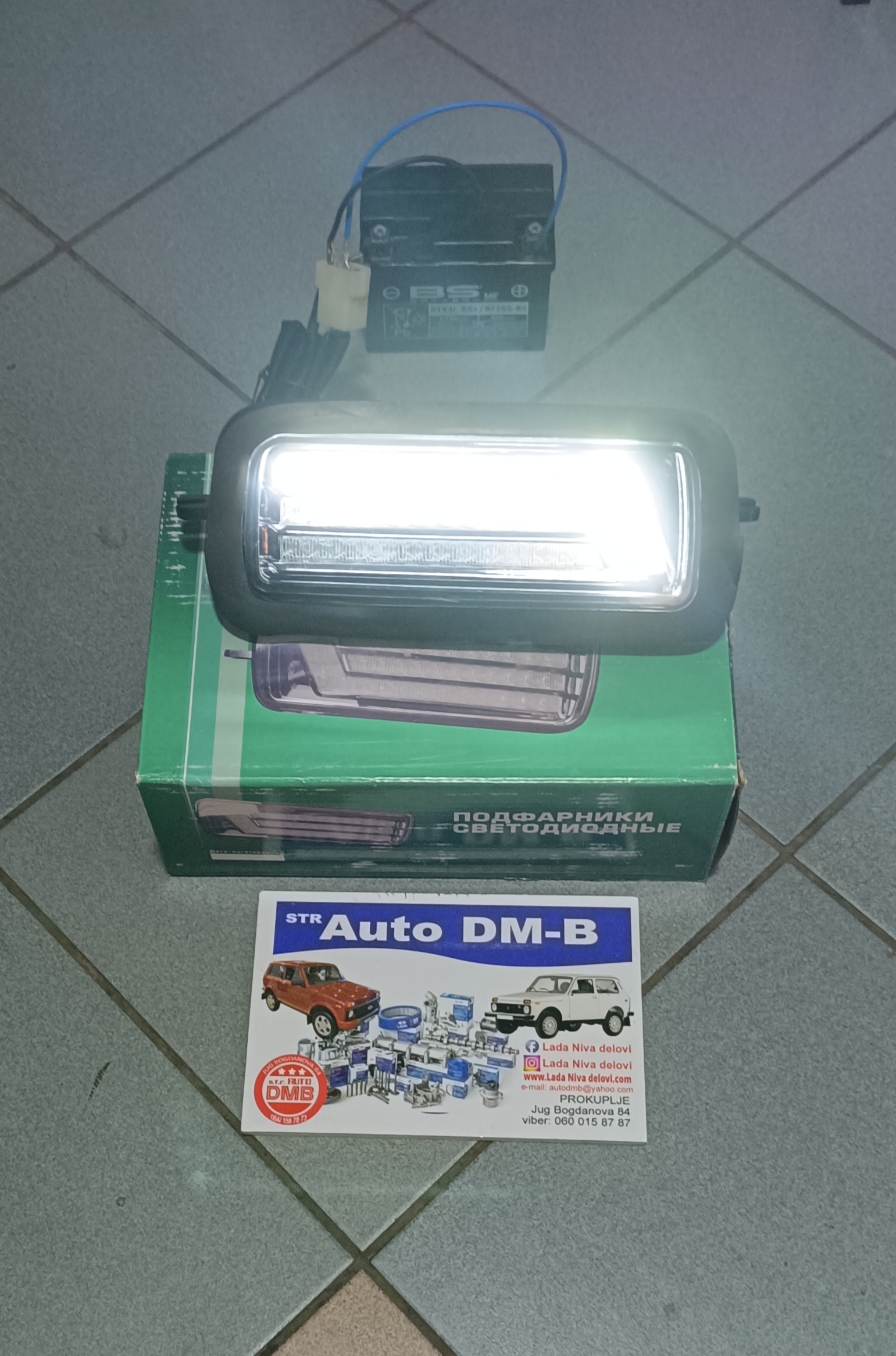 LED MIGAVCI LADA NIVA  CRTA