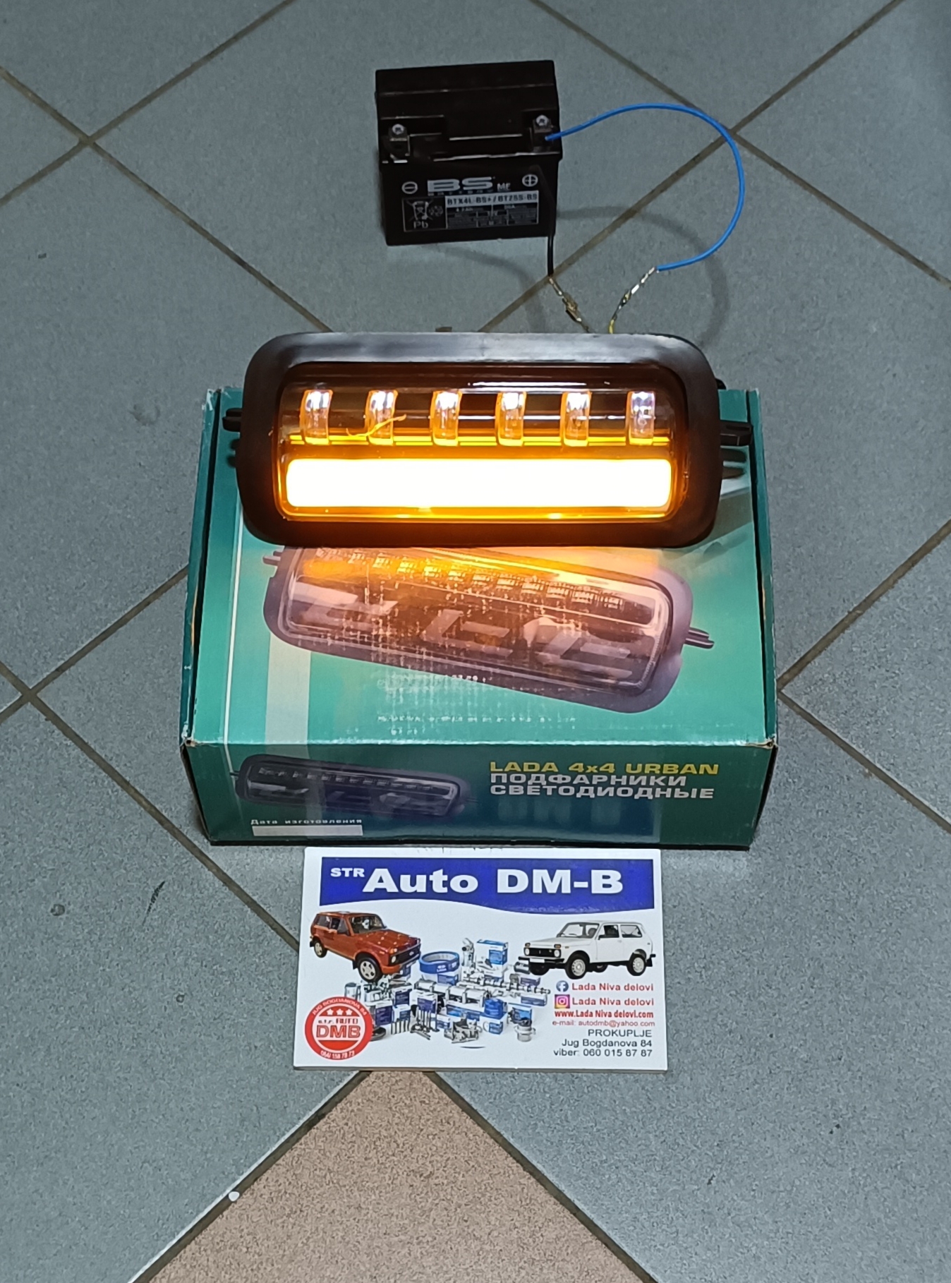 LED MIGAVCI LADA NIVA  PRAVOOUGAONIK