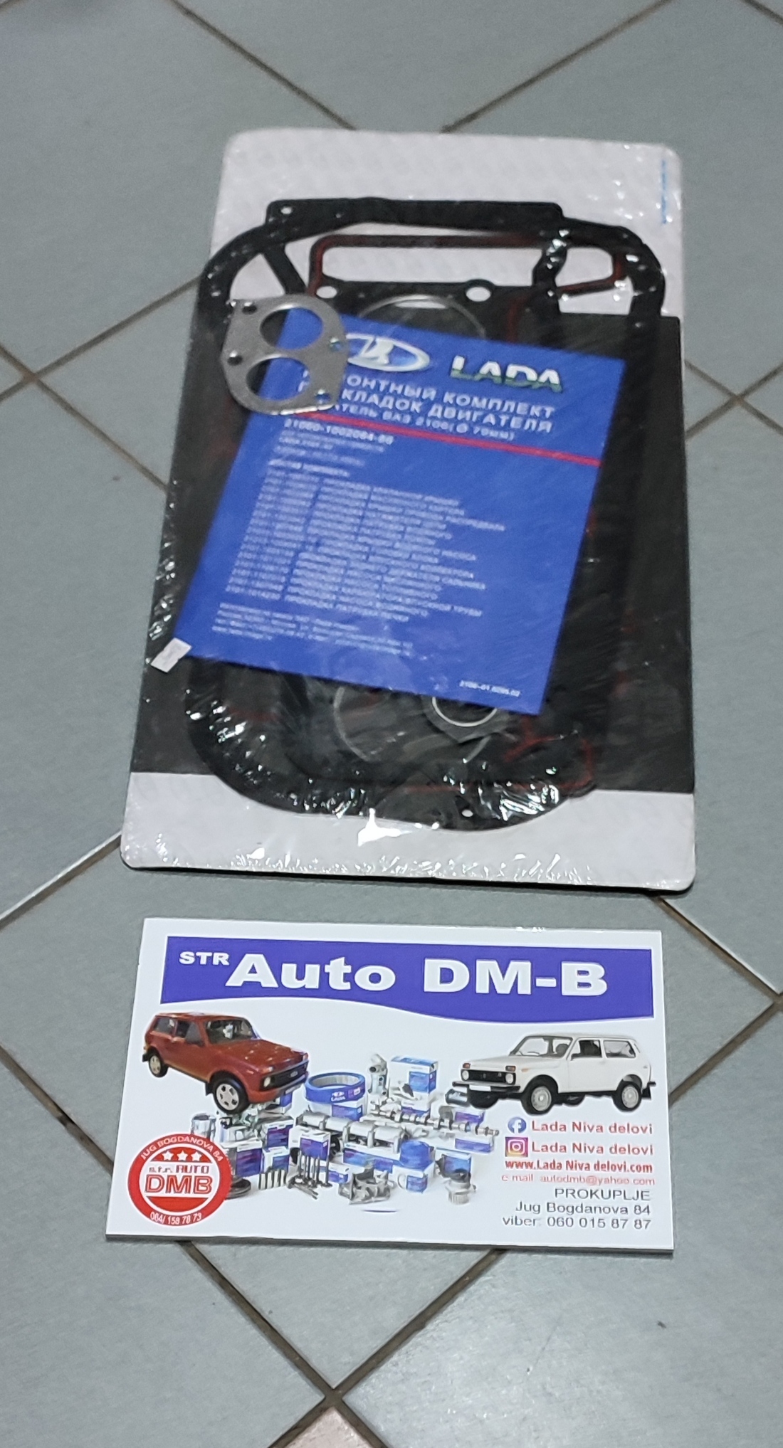 GARNITURA DIHTUNGA LADA NIVA 1600