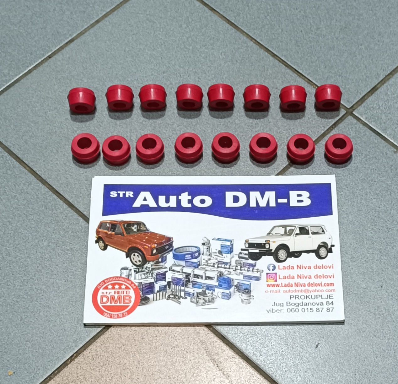 GUMICE ZADNJIH AMORTIZERA LADA NIVA
